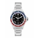 YEMA SUPERMAN 500 GMT PEPSI - 39 mm - Black - Oyster bracelet