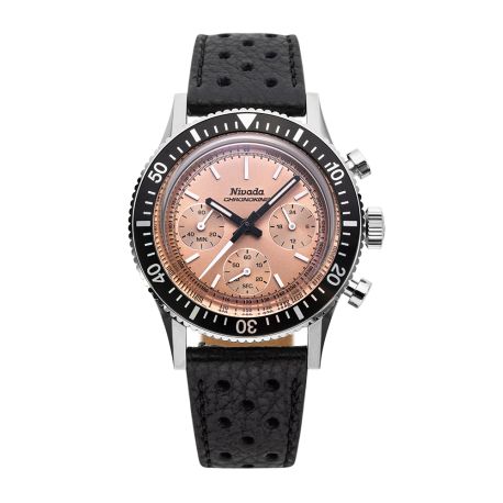 Nivada CHRONOKING MECAQUARTZ SALMON - 38mm