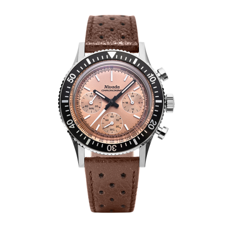 Nivada CHRONOKING MECAQUARTZ SALMON - 38mm