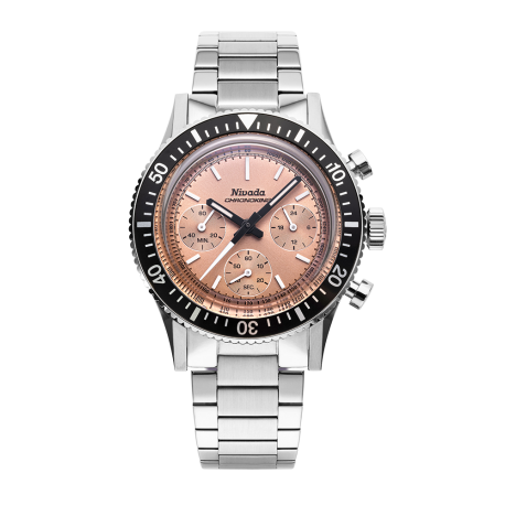 Nivada CHRONOKING MECAQUARTZ SALMON - 38mm