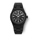 Nivada F77 - BLACK CERAMIC BRAIDED DIAL - 37 mm