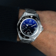 echo/neutra CRISTALLO Diver Professionale 42 mm | Blu